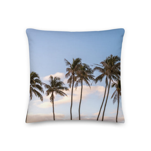 7 Palms, South Shore Oahu, Premium Pillow